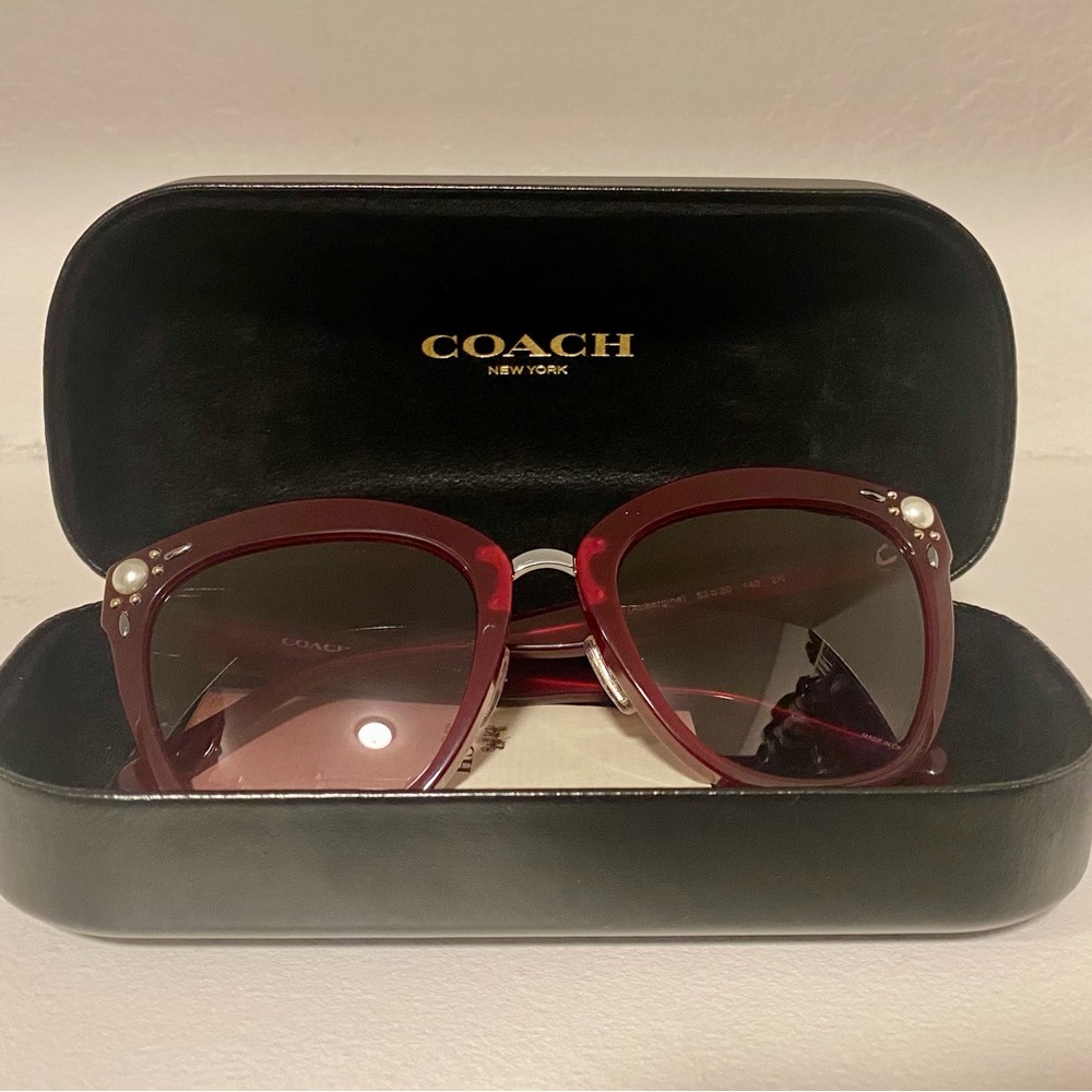 Coach Sunglasses-Cats-eye Purple